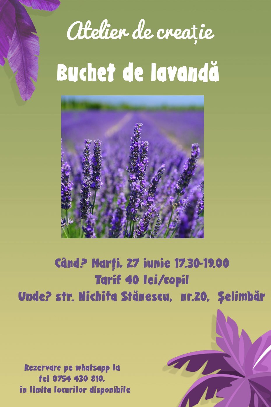 Afis eveniment Edu Green 1