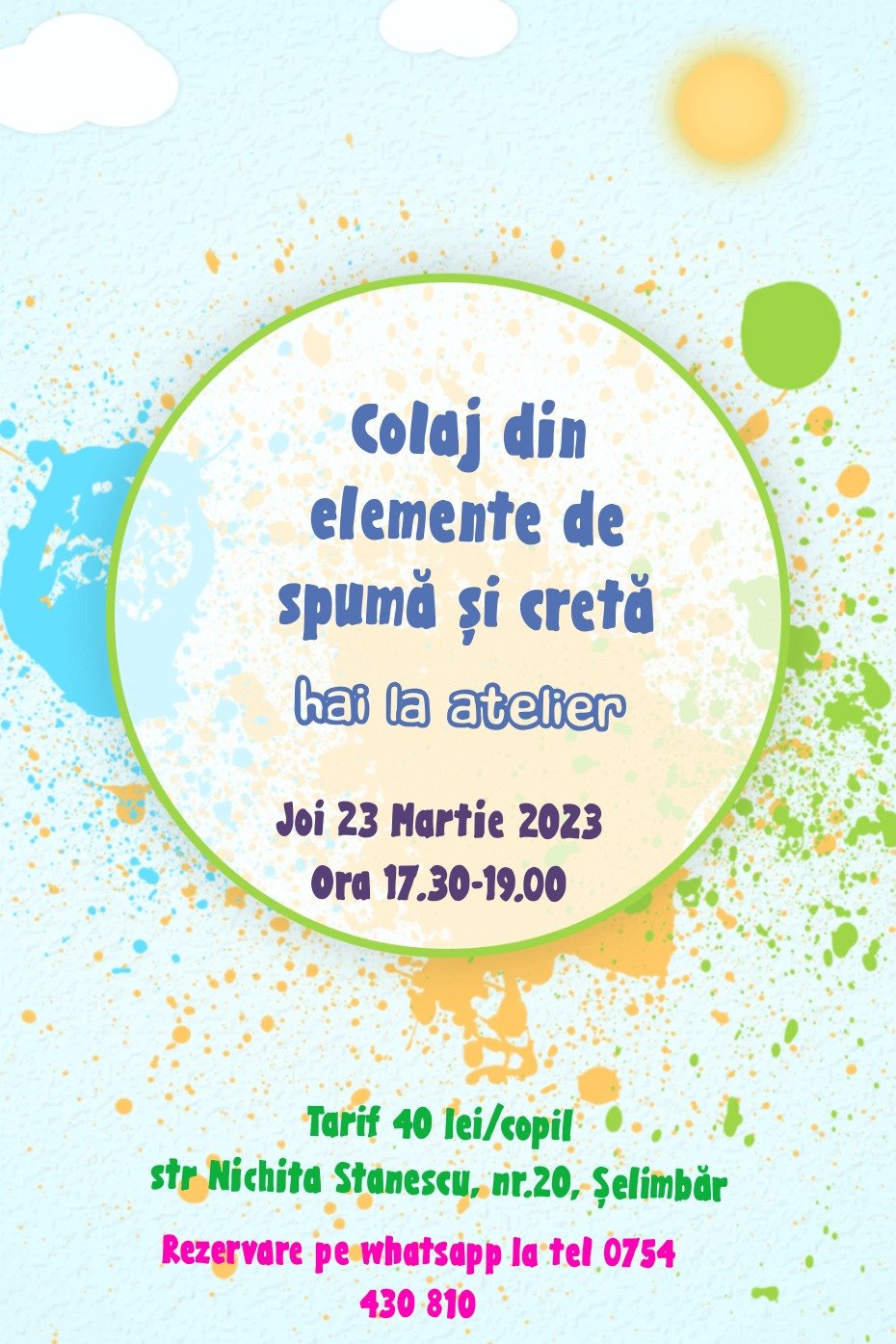 Afis eveniment Edu Green 12